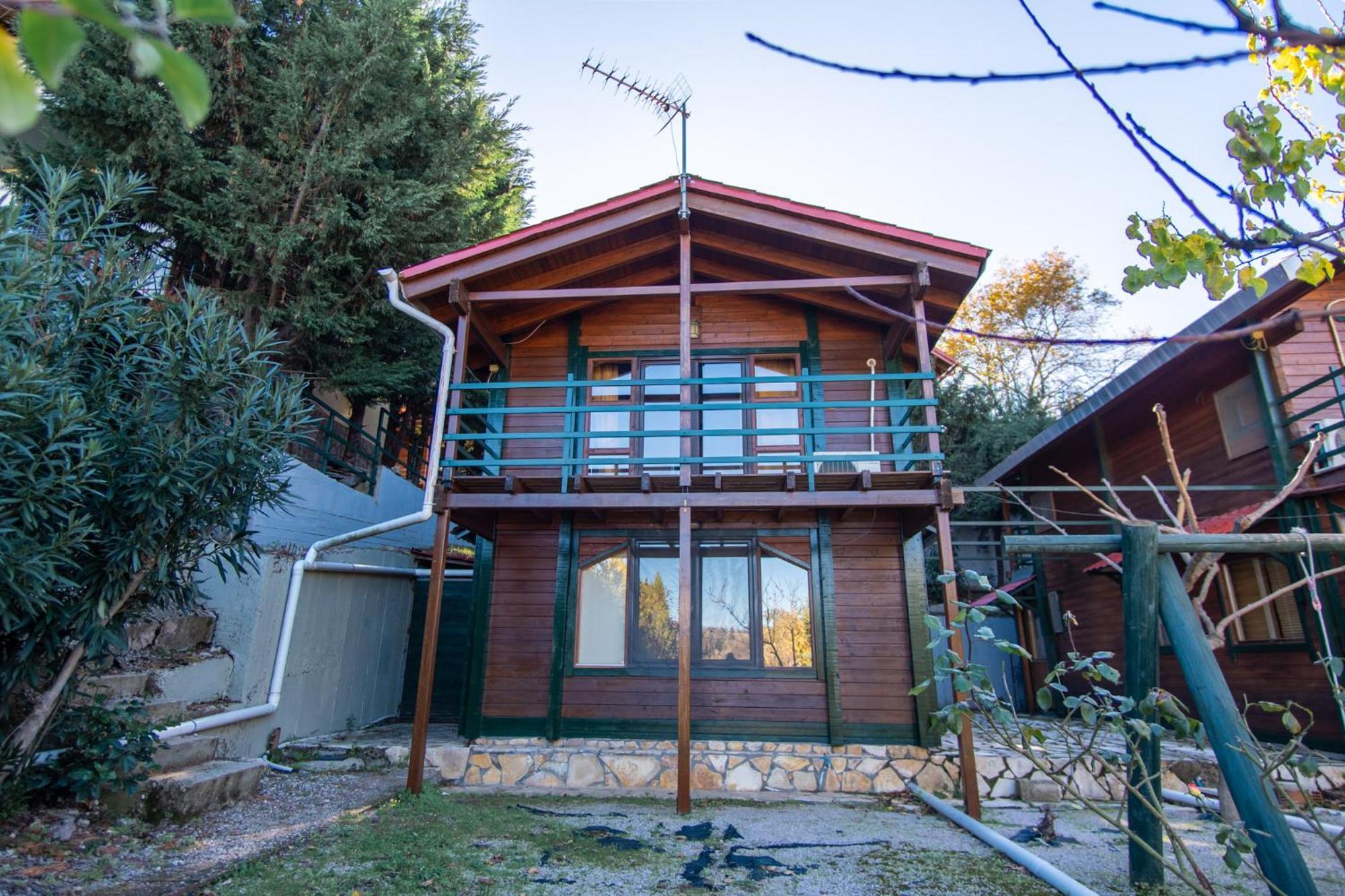 Zeus-Village Οικισμός Φινλανδικών Chalet Με Πισίνες & Γυμναστήριο Molos  Екстериор снимка