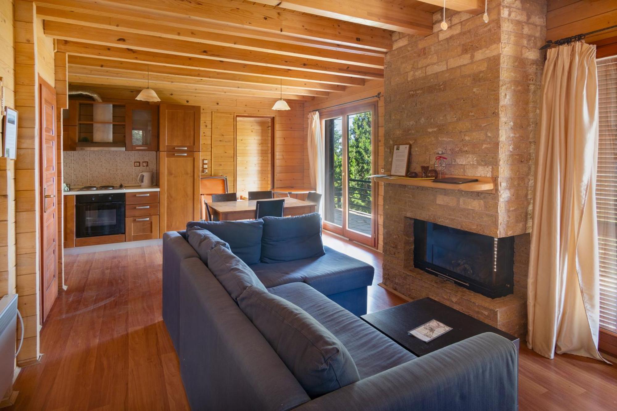 Zeus-Village Οικισμός Φινλανδικών Chalet Με Πισίνες & Γυμναστήριο Molos  Екстериор снимка