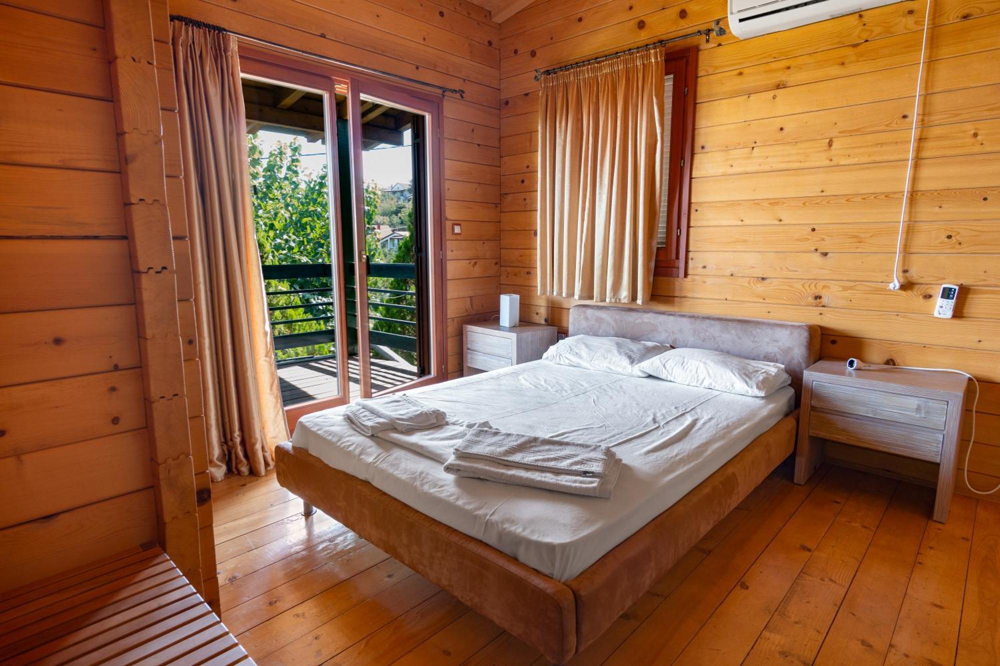 Zeus-Village Οικισμός Φινλανδικών Chalet Με Πισίνες & Γυμναστήριο Molos  Екстериор снимка