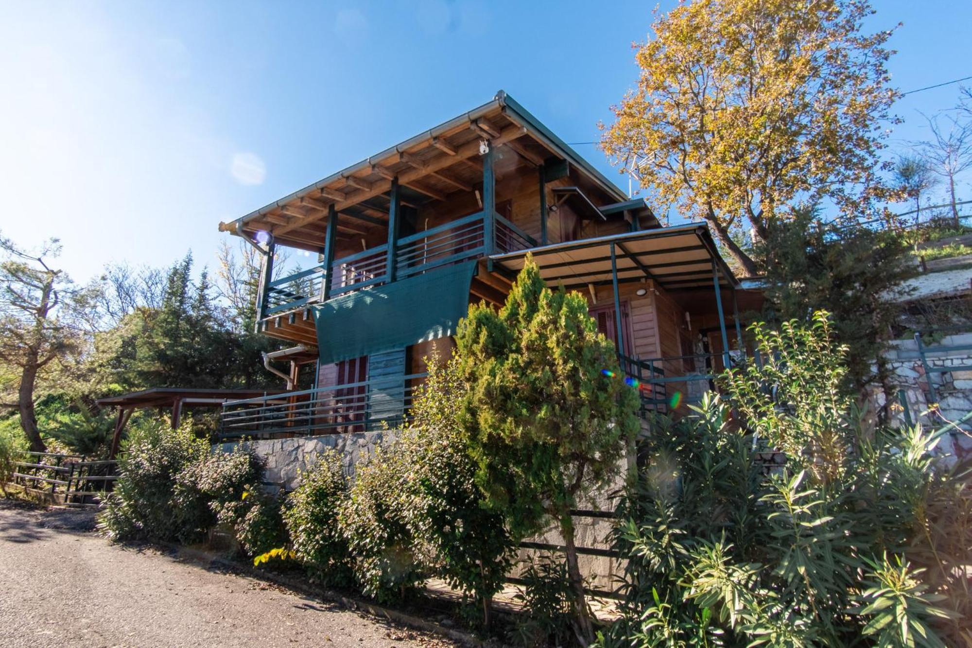 Zeus-Village Οικισμός Φινλανδικών Chalet Με Πισίνες & Γυμναστήριο Molos  Екстериор снимка