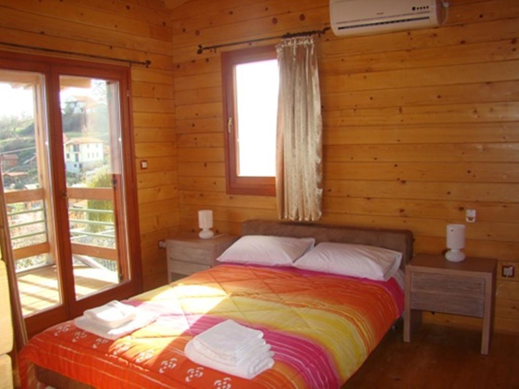 Zeus-Village Οικισμός Φινλανδικών Chalet Με Πισίνες & Γυμναστήριο Molos  Екстериор снимка